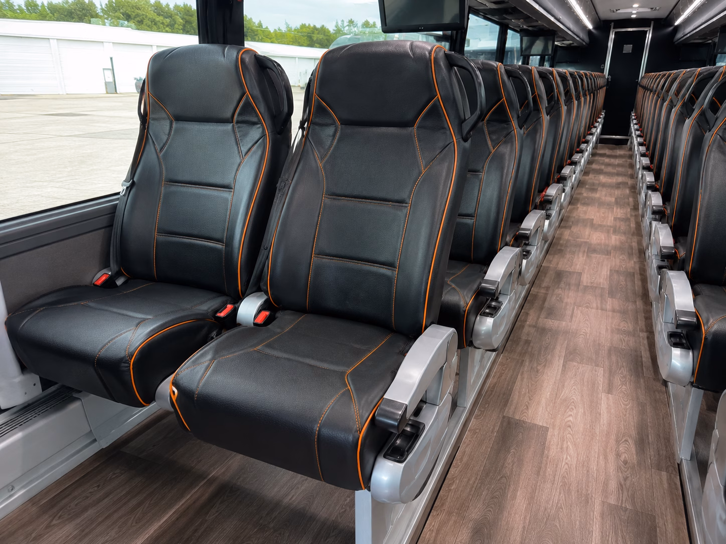 winston salem school event transportation onboard seating
